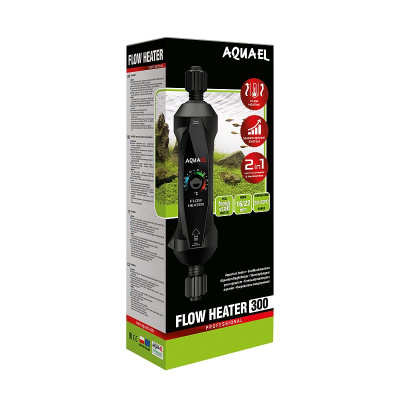 AQUAEL FLOW HEATER 300W Нагреватель проточный для аквариума (100–600л)